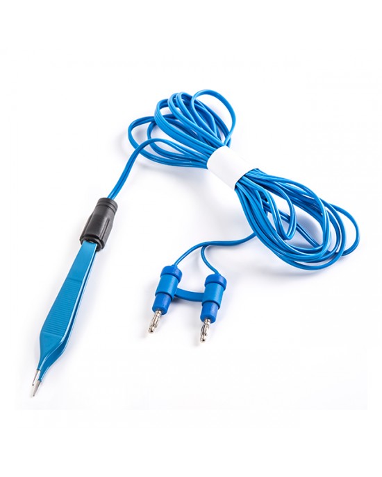 Single Use Adson Bipolar Forcep 115mm, 1mm Tip 