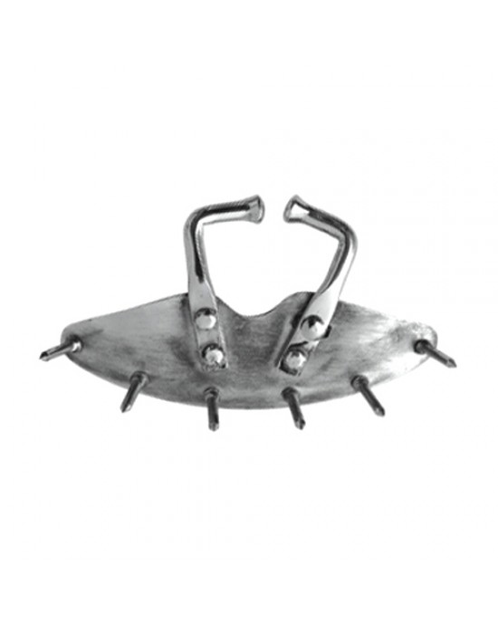 Calf Weaner With Spring Adjustment and Spikes Aluminum